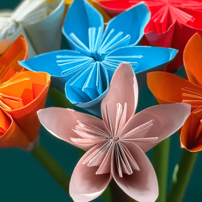 How to Make Origami Daffodils - DIY Joy