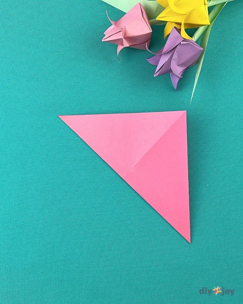 how to make a paper flower origami