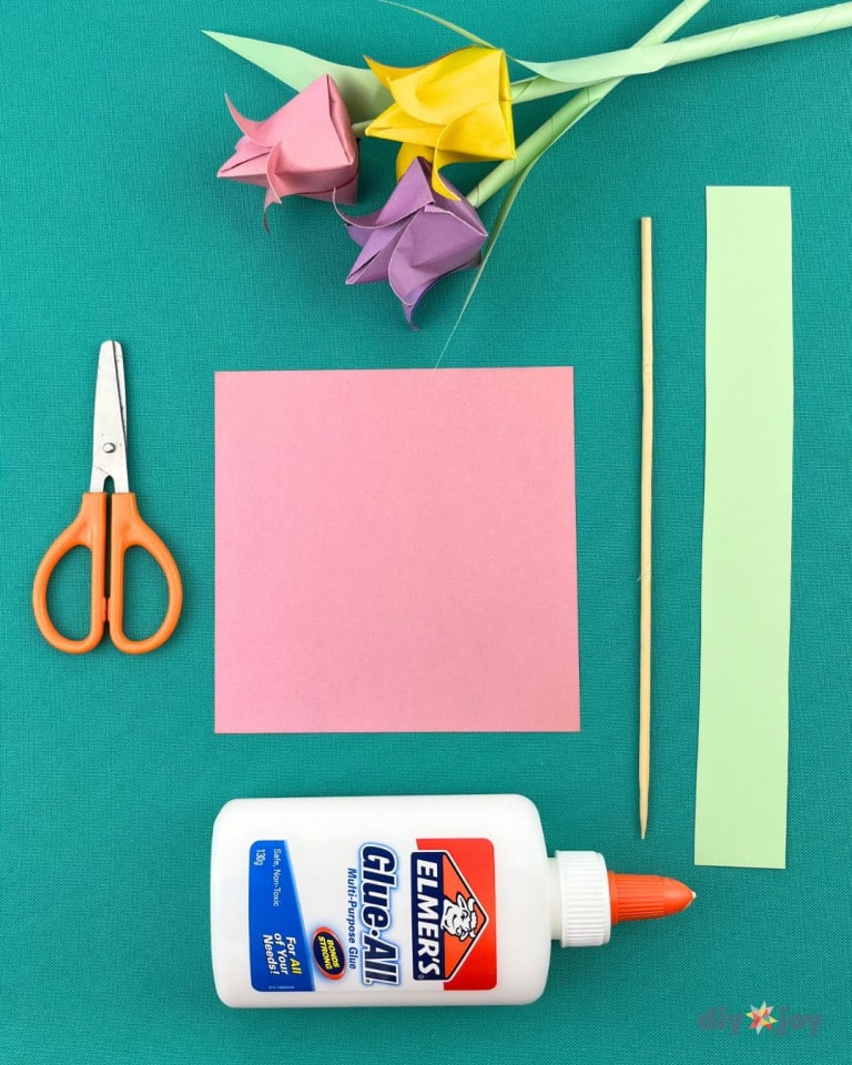 how-to-make-paper-tulips-diy-joy