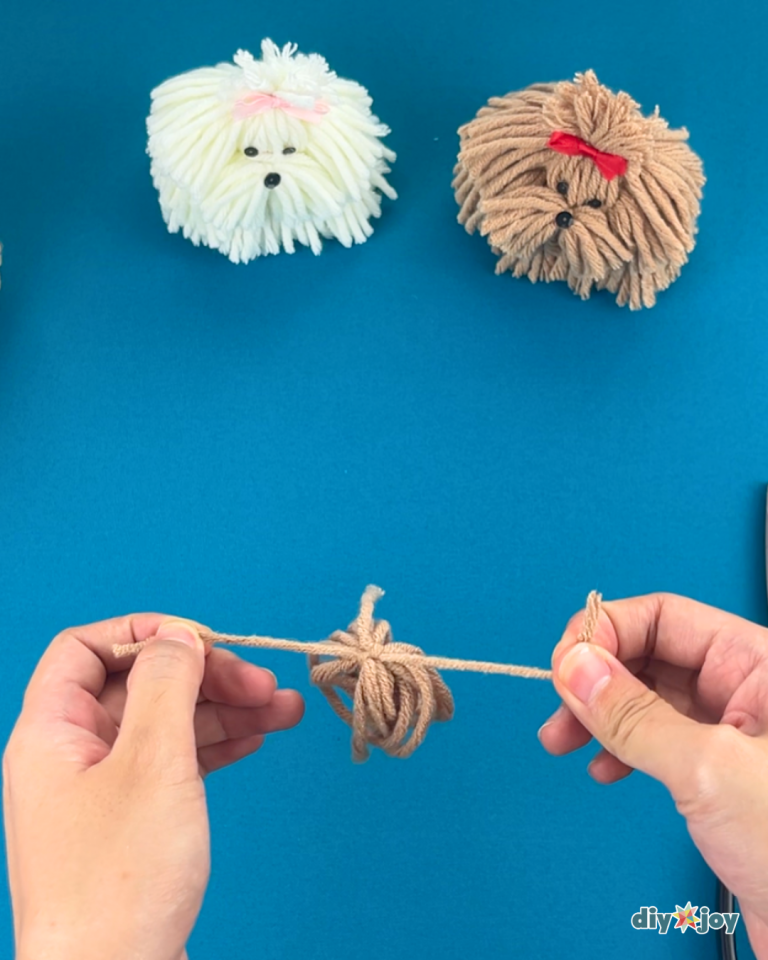 Picture of How to Make a Yarn Dog - DIY Joy