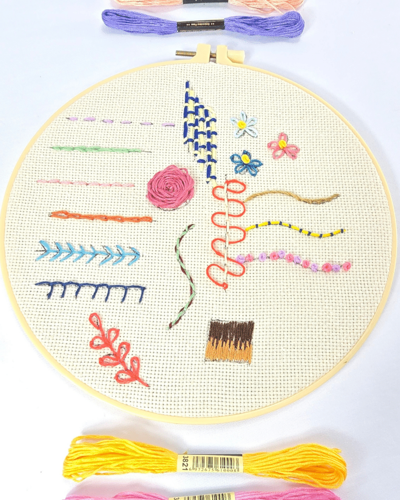 Beginner-Friendly Embroidery Stitches