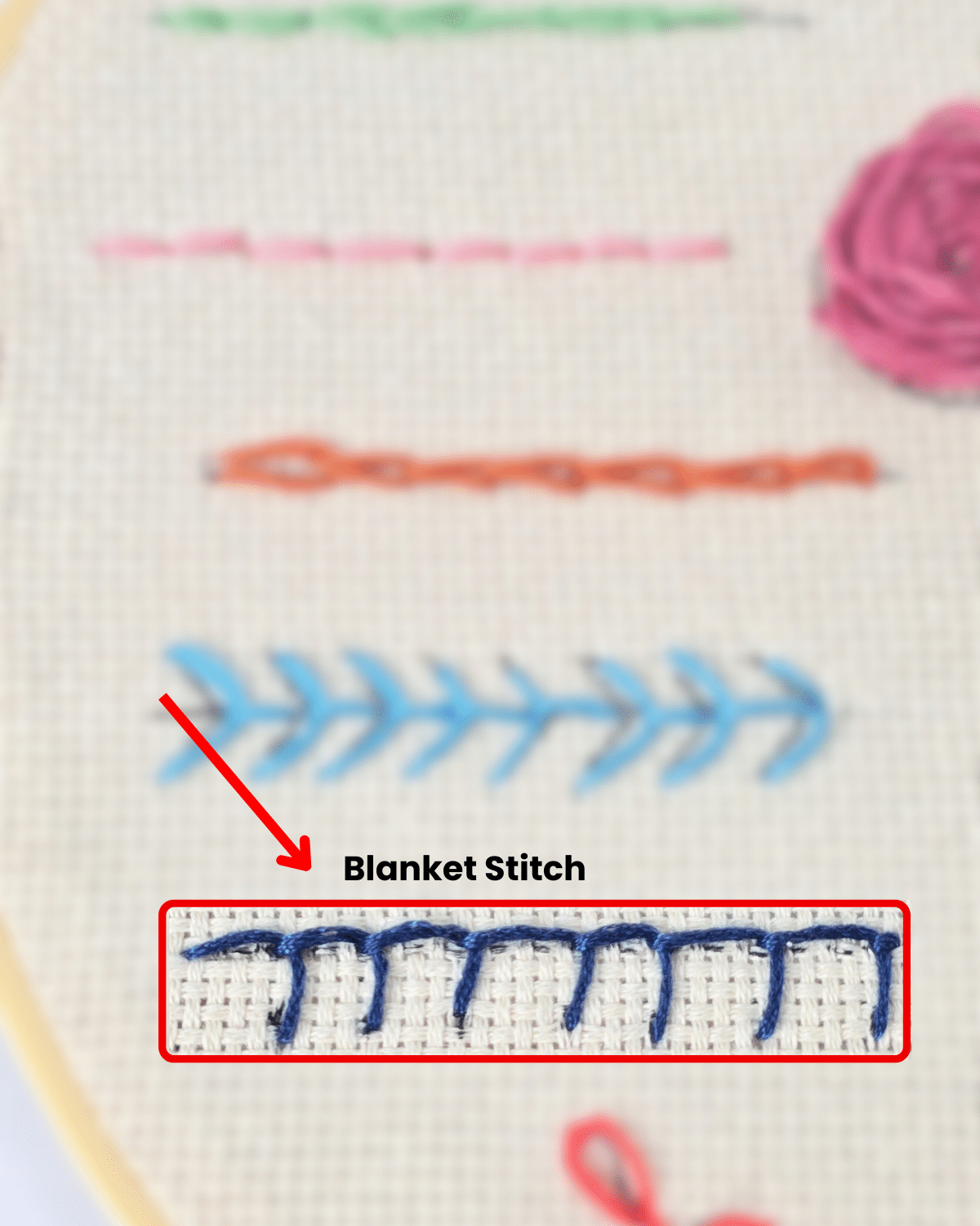 Easy Blanket Stitch Tutorial for Beginners