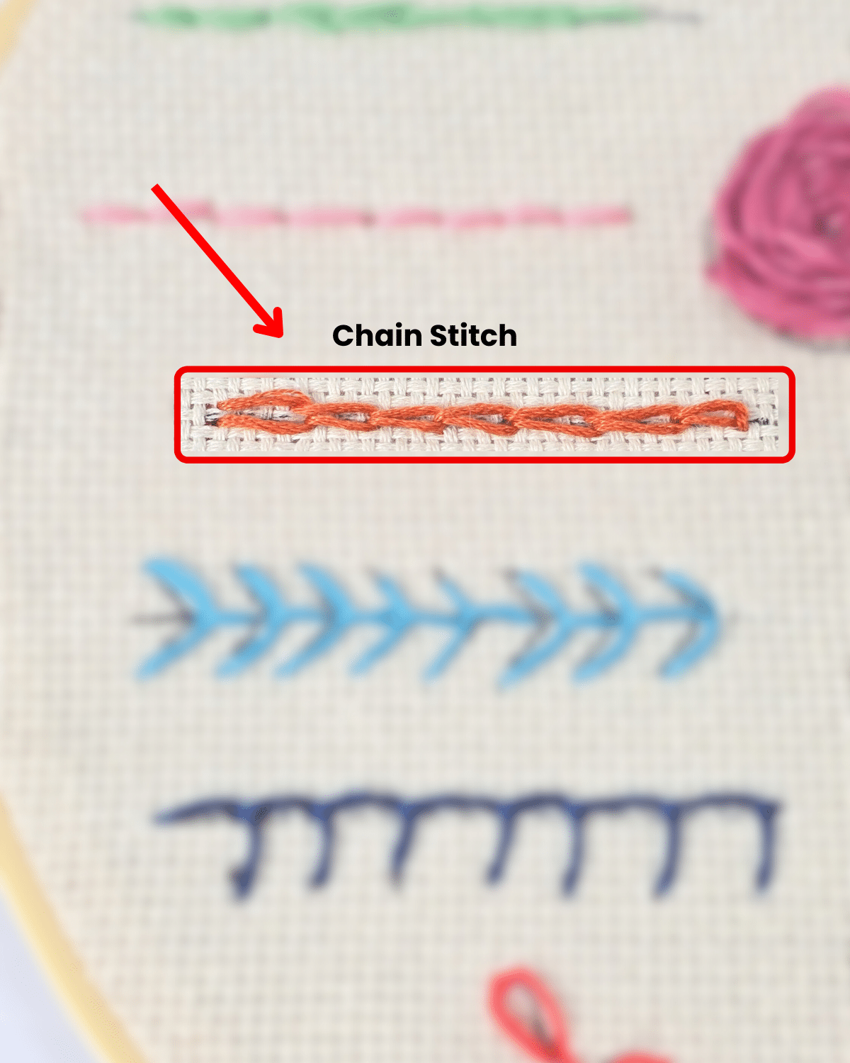 Easy Chain Stitch Tutorial for Beginners