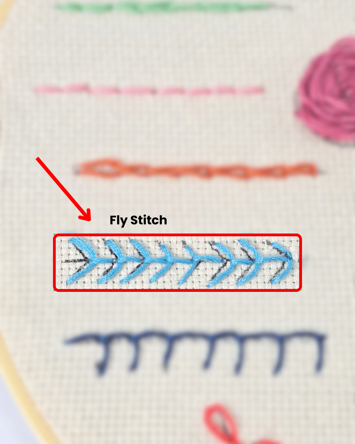 Easy Fly Stitch Tutorial for Beginners
