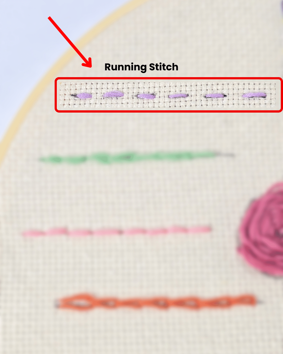 Easy Running Stitch Tutorial for Beginners