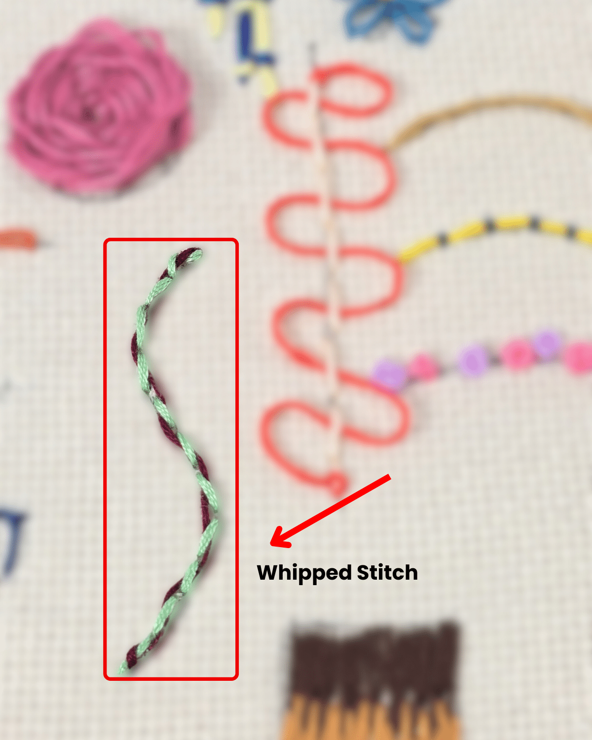 Easy Whipped Stitch Tutorial for Beginners