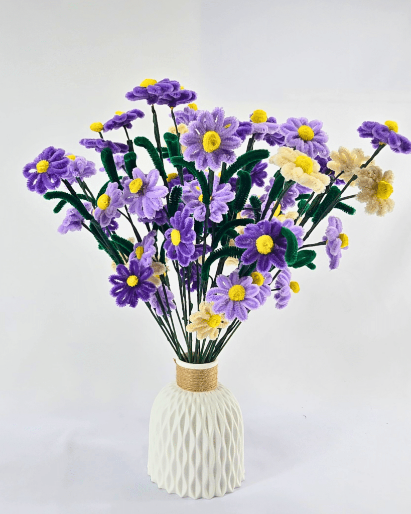 How to Craft a Pipe Cleaner Bouquet for Spring