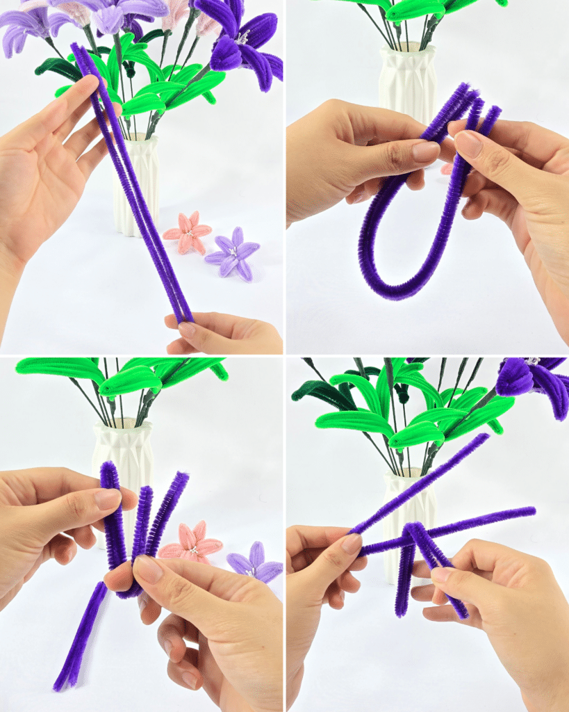 How to Make Pipe Cleaner Lilies