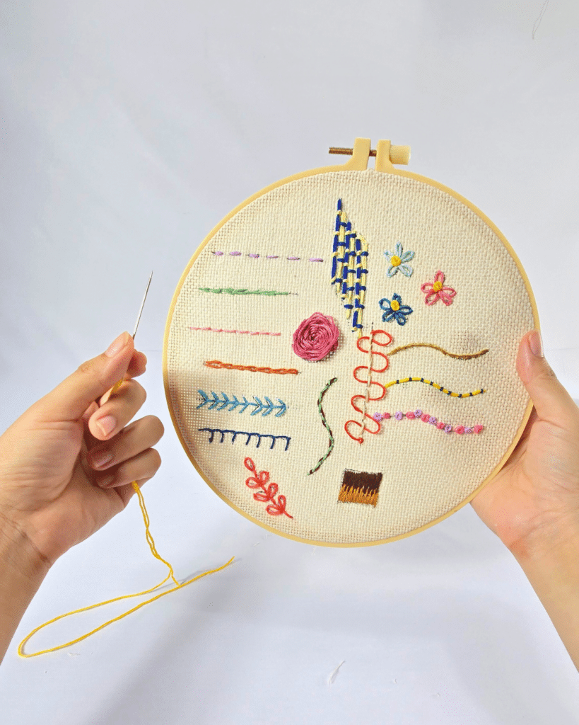 How to Make Simple Embroidery Stitches