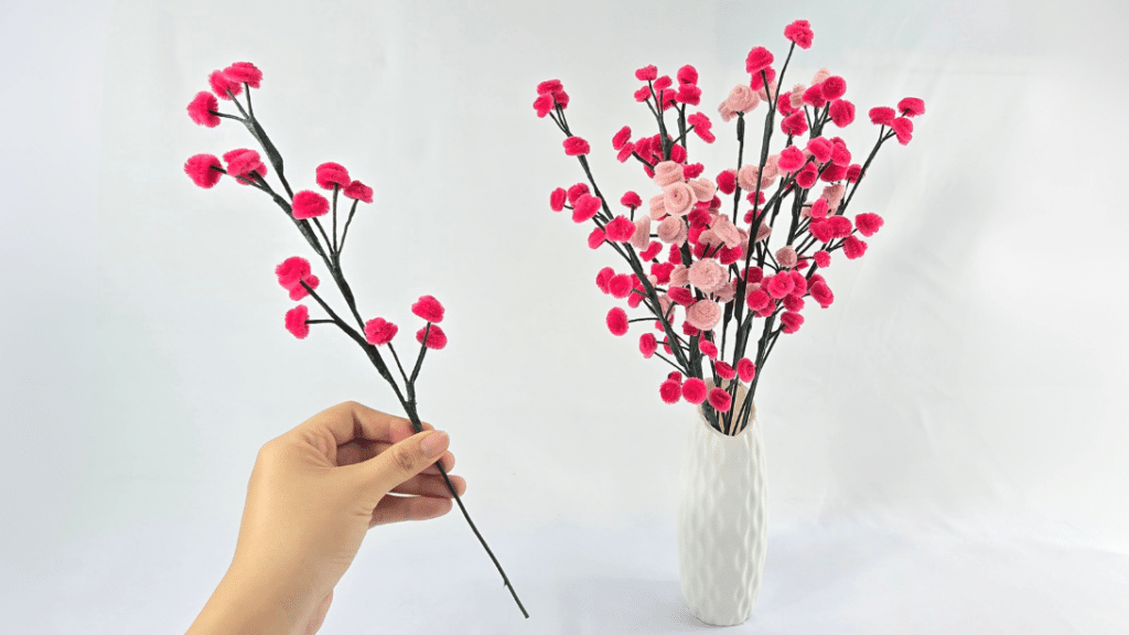 How to Make a Flower Bouquet Using Pipe Cleaners