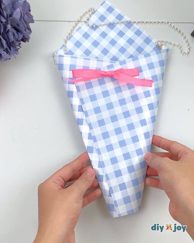 easy flower bag tutorial