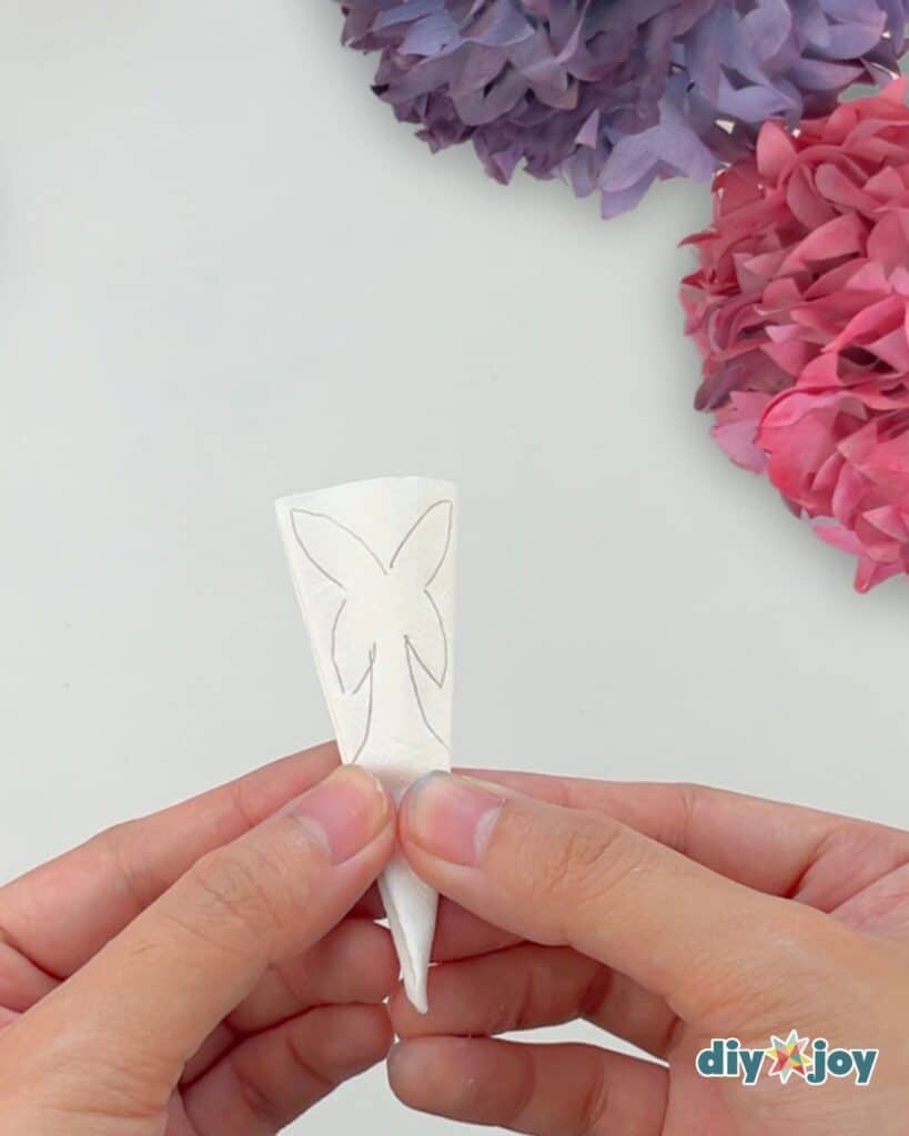 how to make a flower with coffee filters
