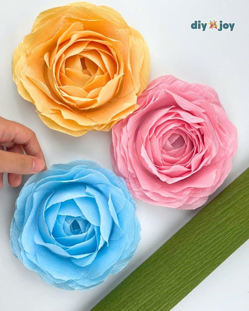 paper flowers tutorial