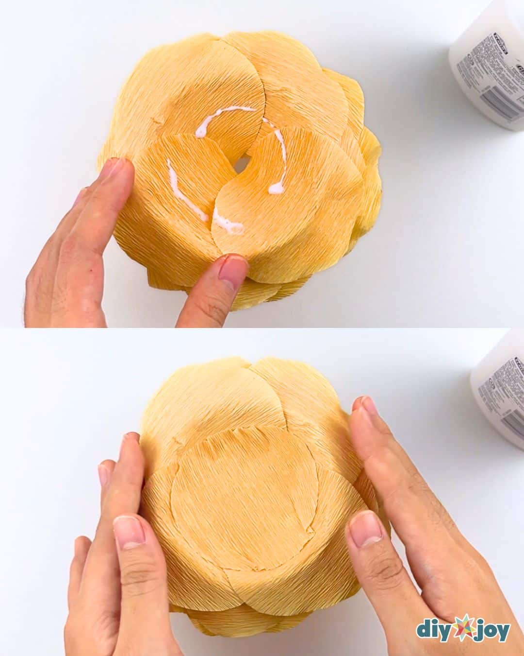 paper roses DIY