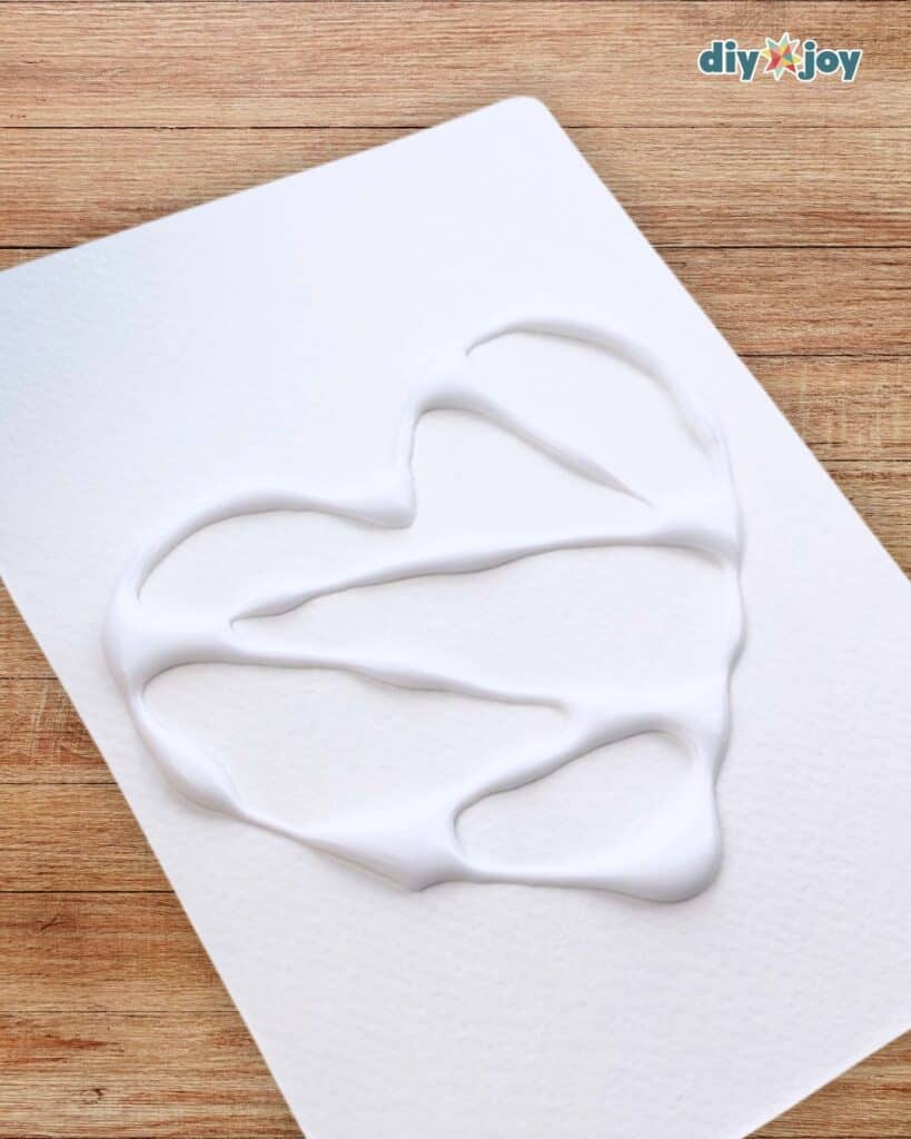 salt paint art - easy paintings
