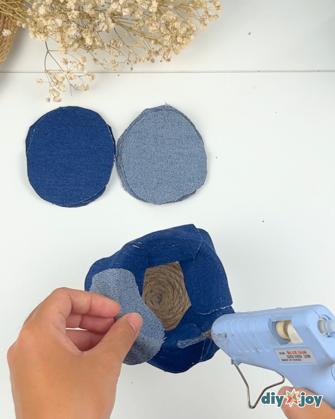 DIY Denim Flower Tutorial