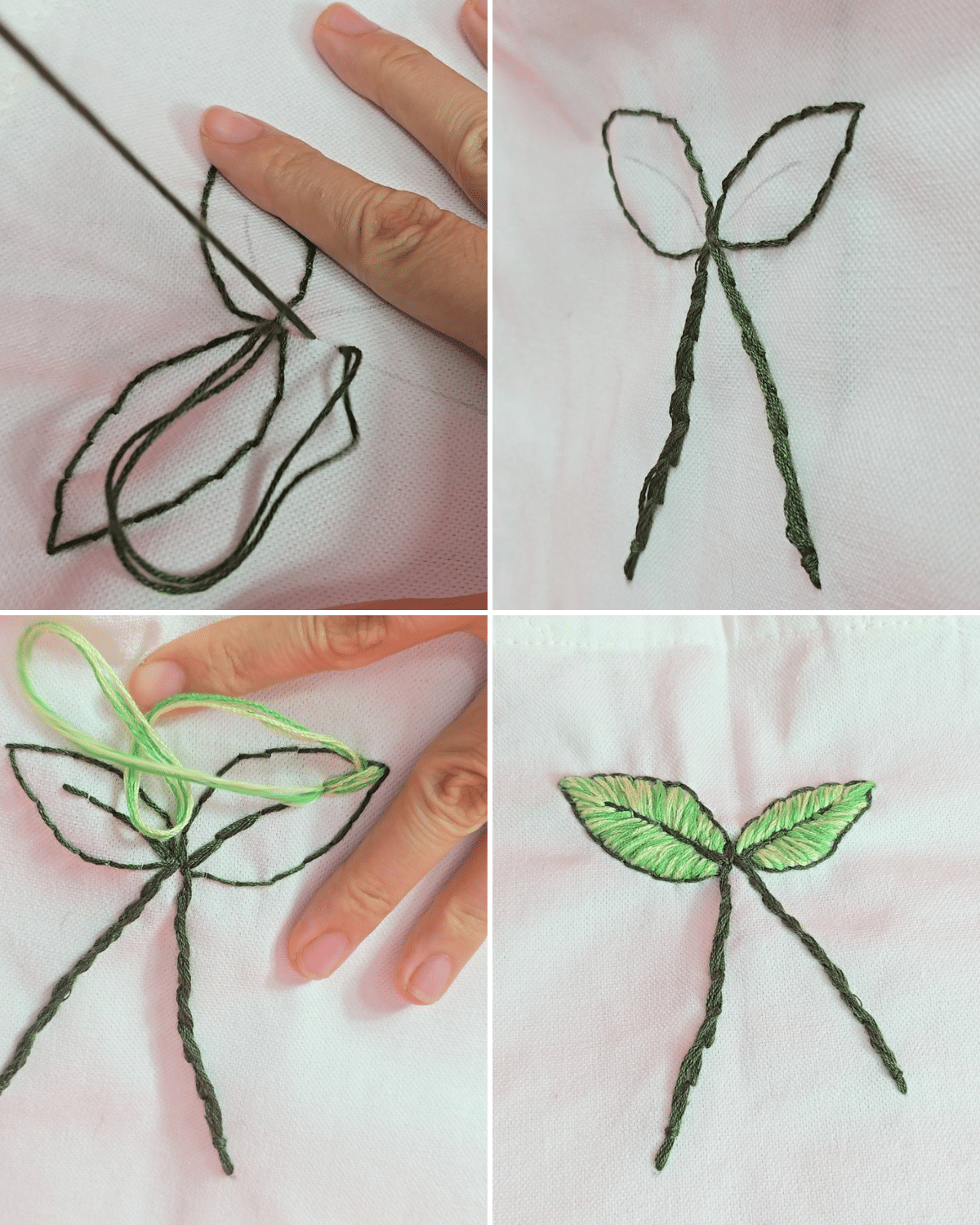 DIY Personalized Embroidered Tote Bag
