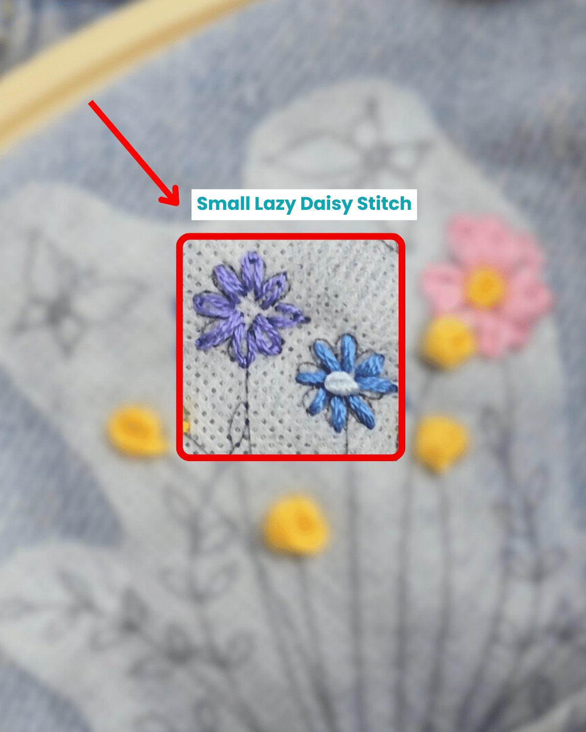 Easy Hand Embroidery on Jeans