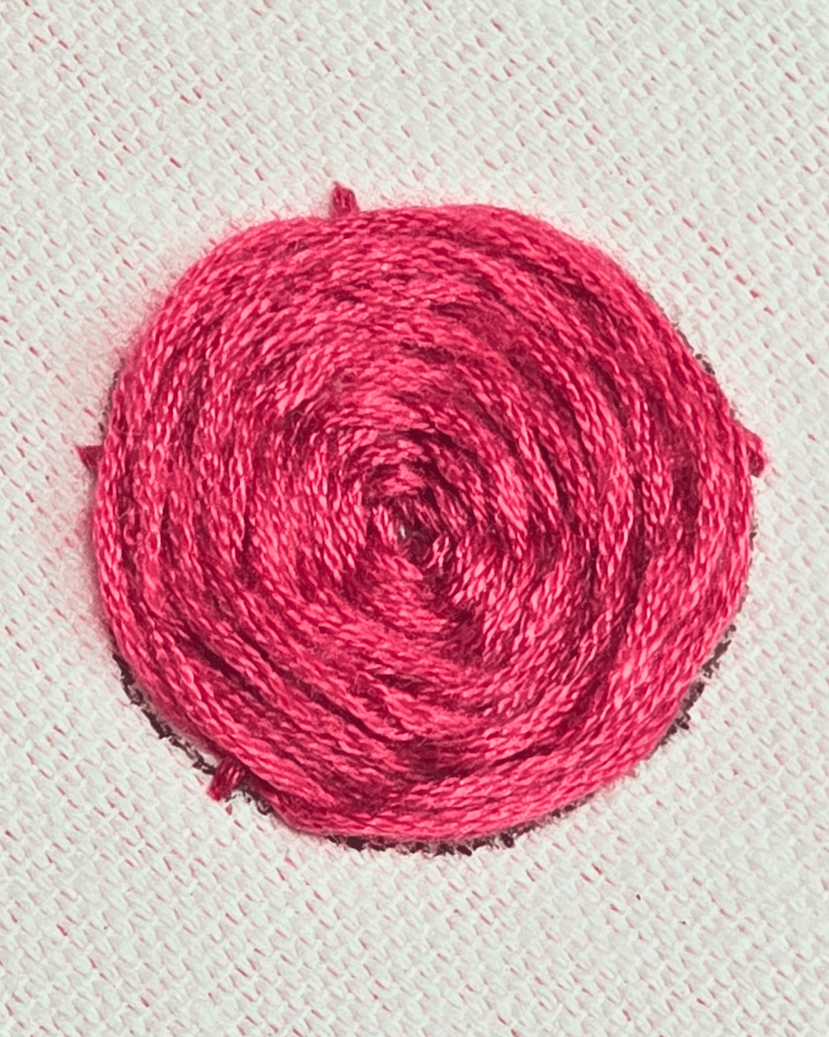 Easy Rose Embroidery Stitch Tutorial
