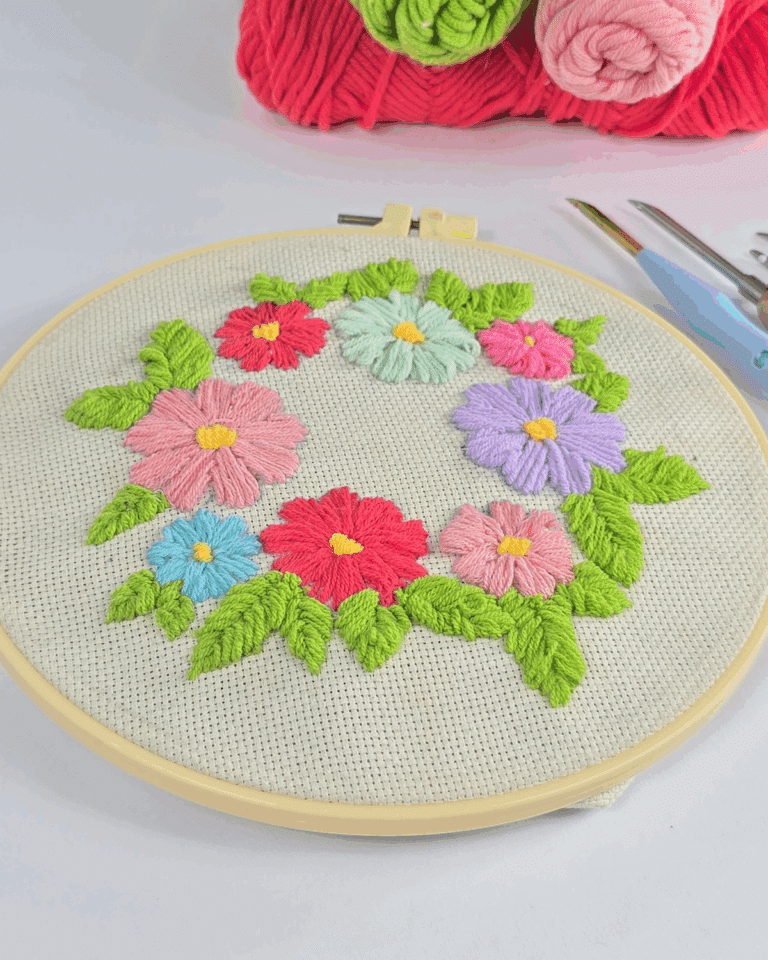 Punch Needle Embroidery for Beginners - DIY Joy