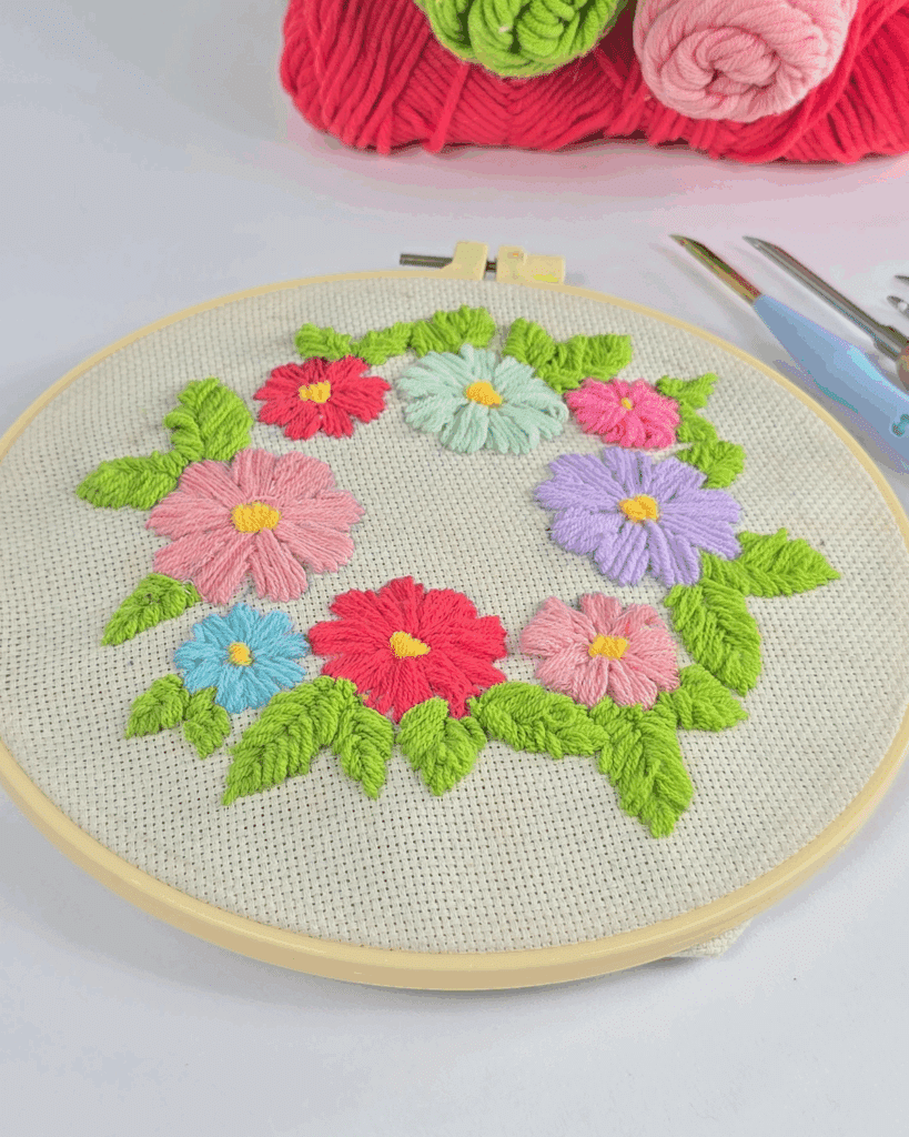 Fun DIY Punch Needle Embroidery