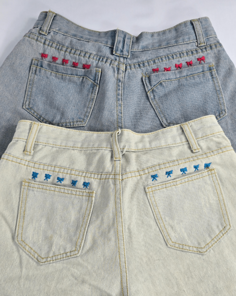 How to Make Bow on Your Jeans
