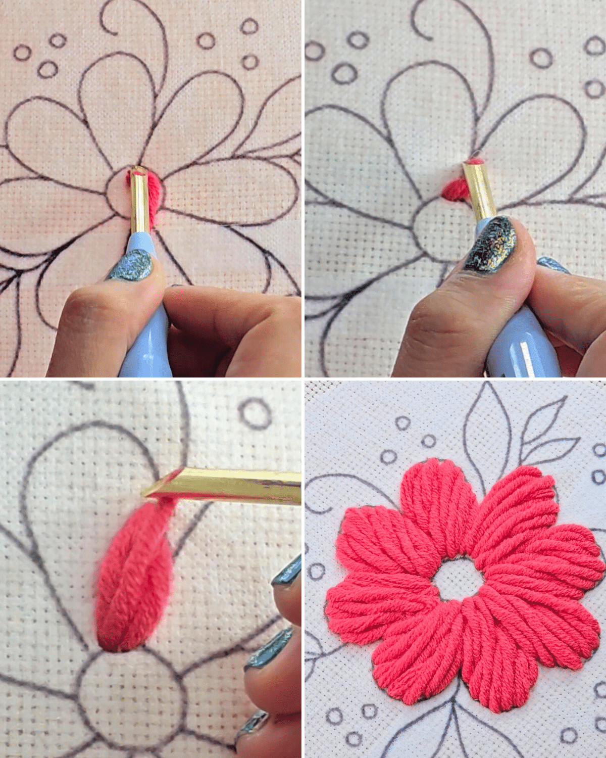 How to Start Punch Needle Embroidery