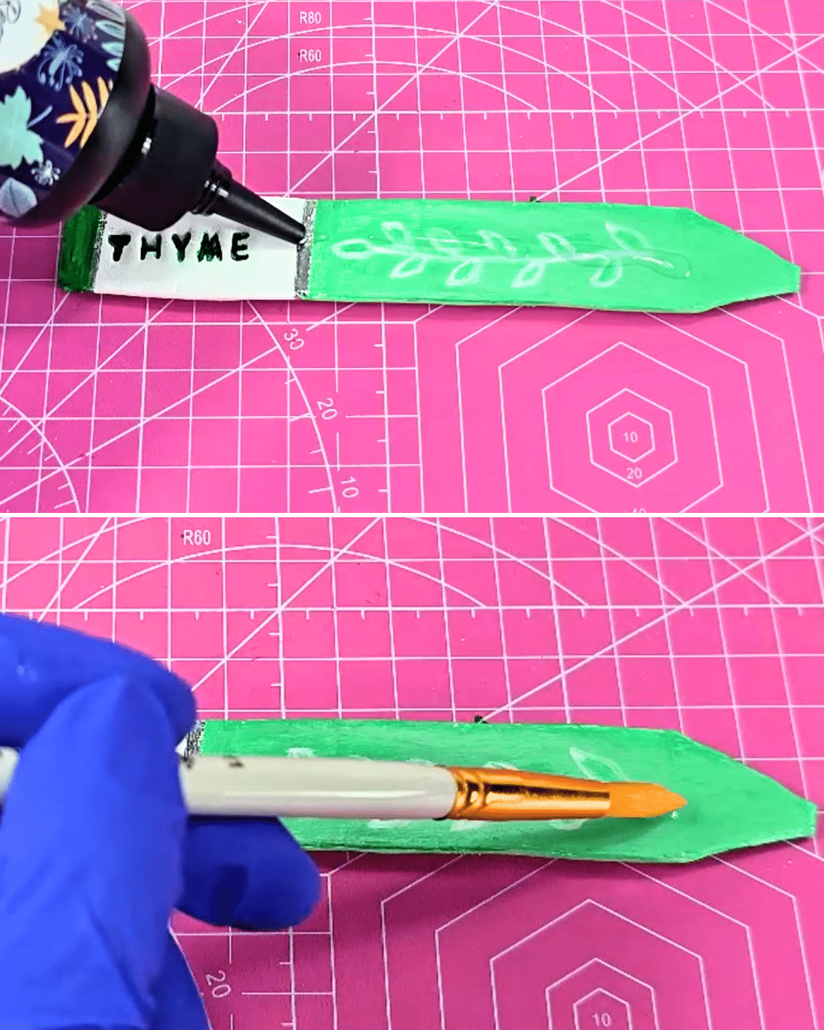 Learn How to Make Air Dry Clay Plant Markers