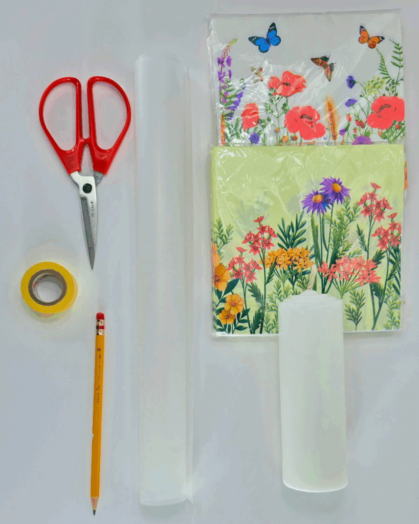 Materials for Candle Table Napkin