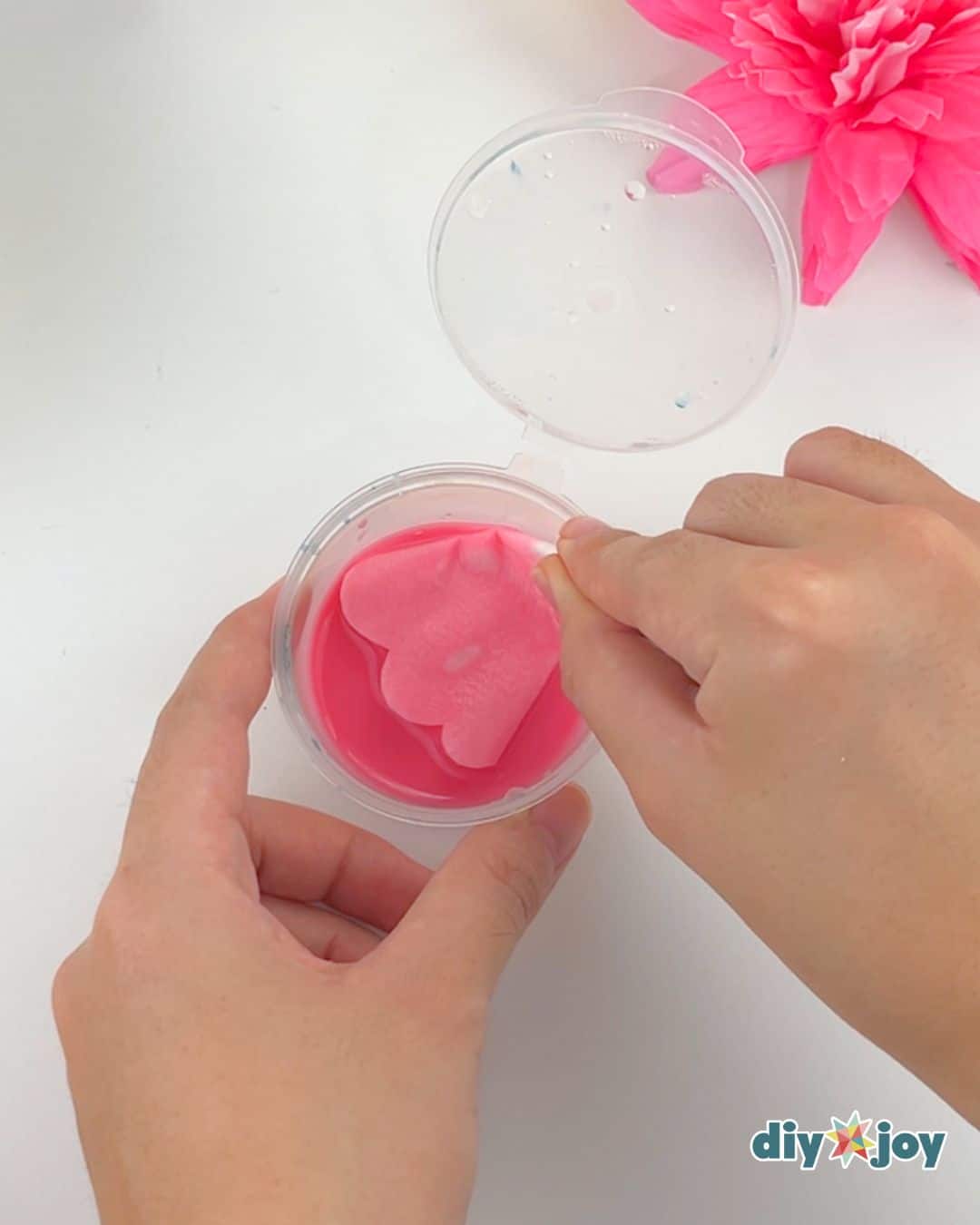 Paper Flower DIY project