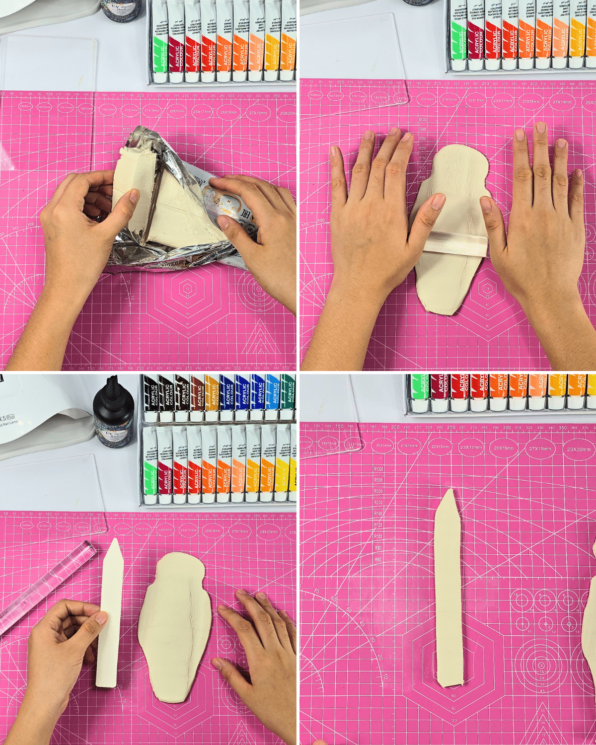 Simple Clay Plant Marker for Beginners