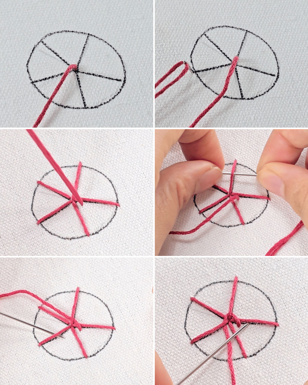 Step-by-Step Rose Embroidery
