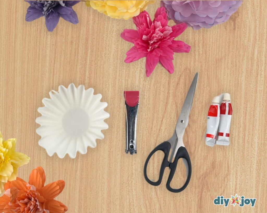 easy marigold coffee filter flowers