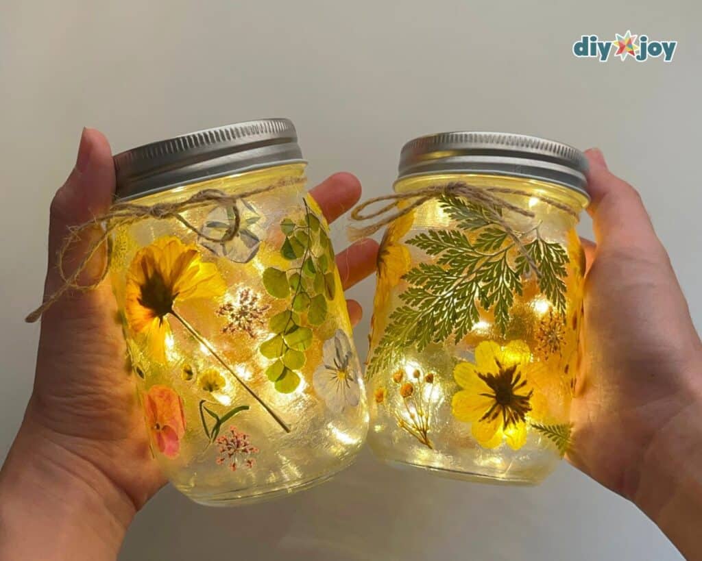fairy lights room decor idea