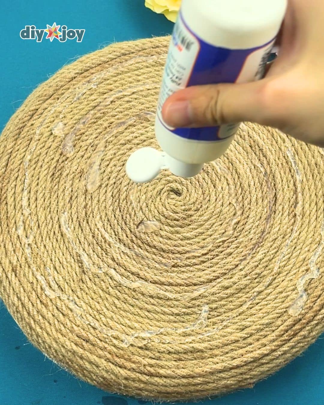 how to make a rope tray