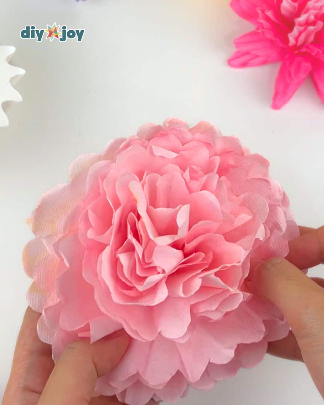 marigold paper flower tutorial