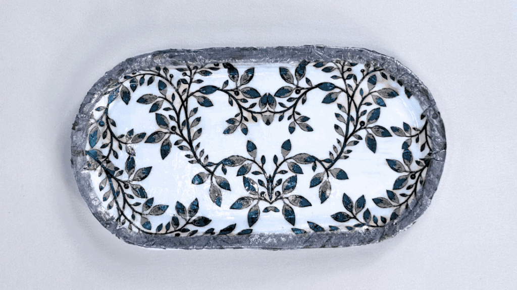DIY Jewelry Tray Made Out of Air-Dry Clay