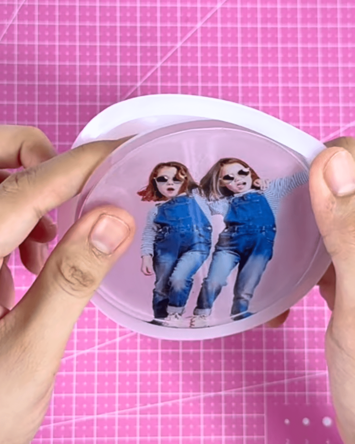 DIY Resin Coaster with Picture
