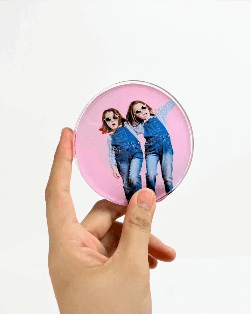 Easy Photo Resin Coaster for Memorable Gifts