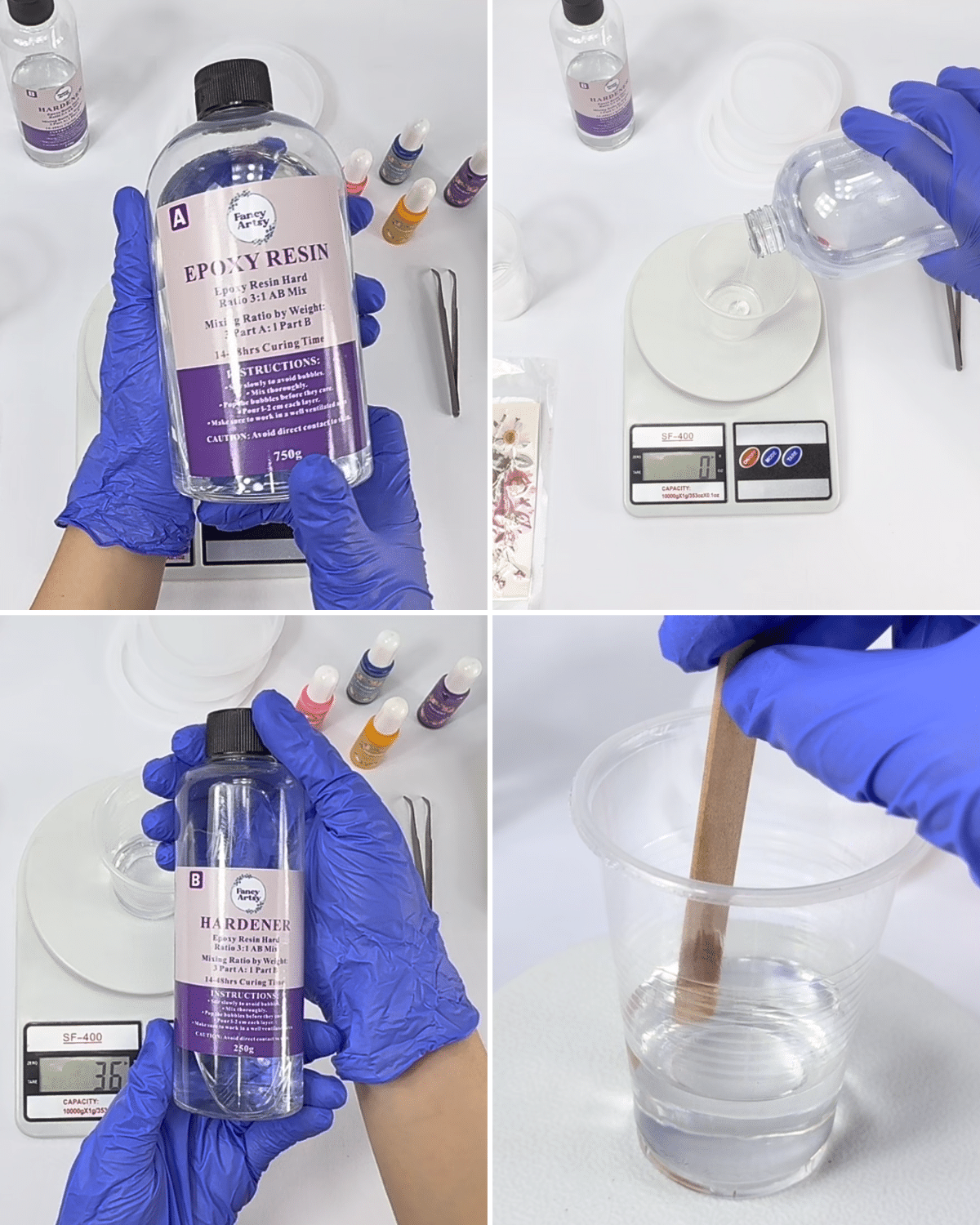How to Make Dried Flower Resin Coaster