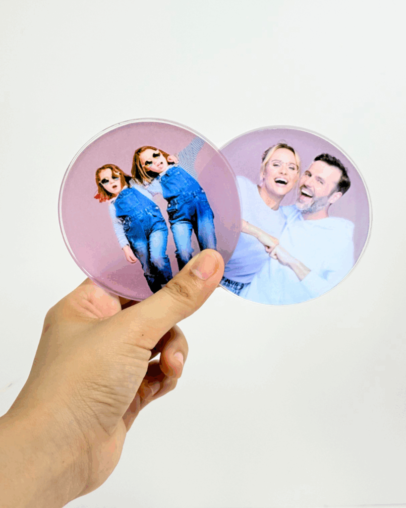 Photo Resin Coaster Gift Ideas