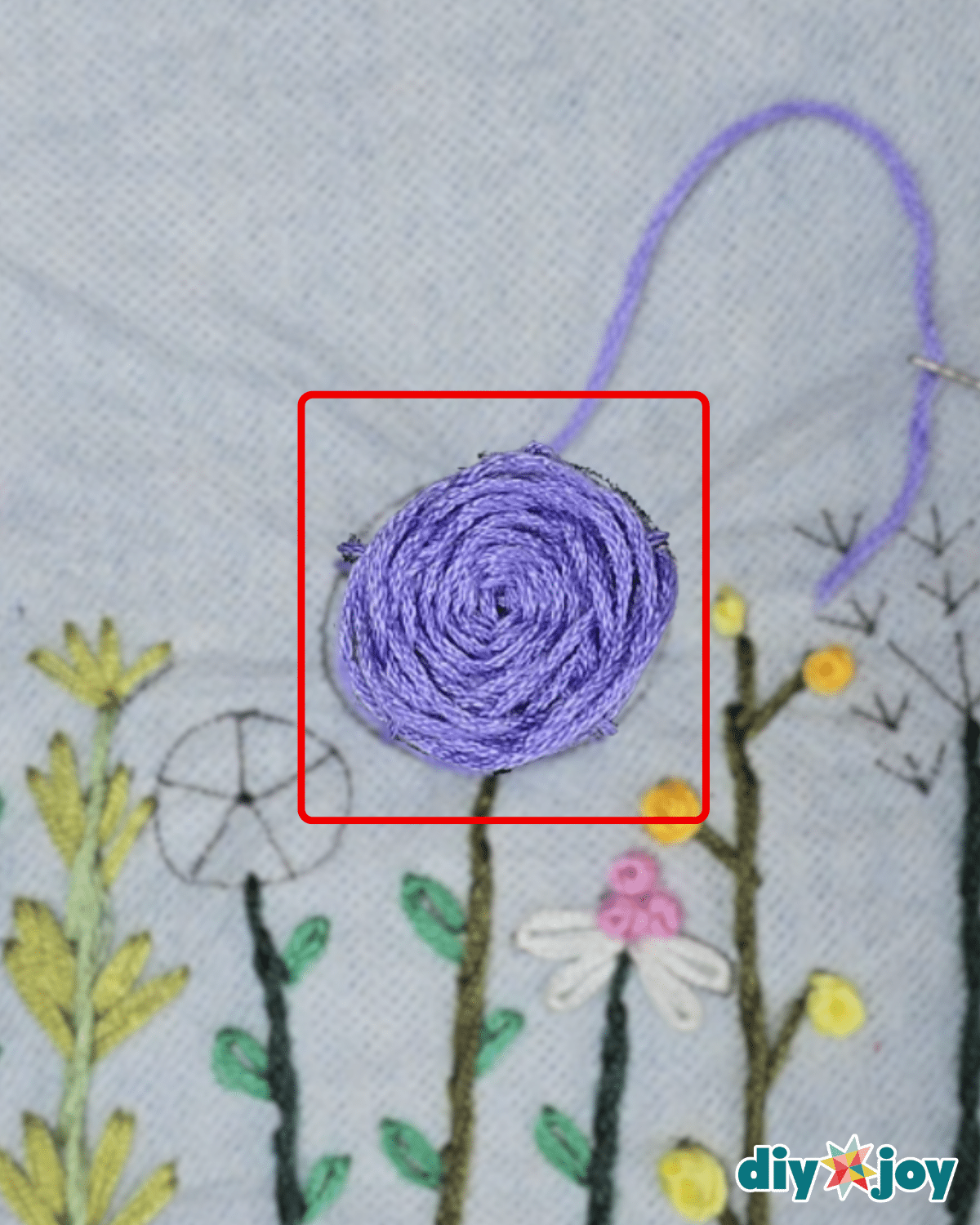 Handmade Embroidery for Jeans Leg