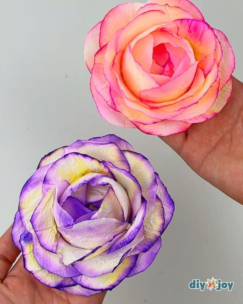 Homemade flowers