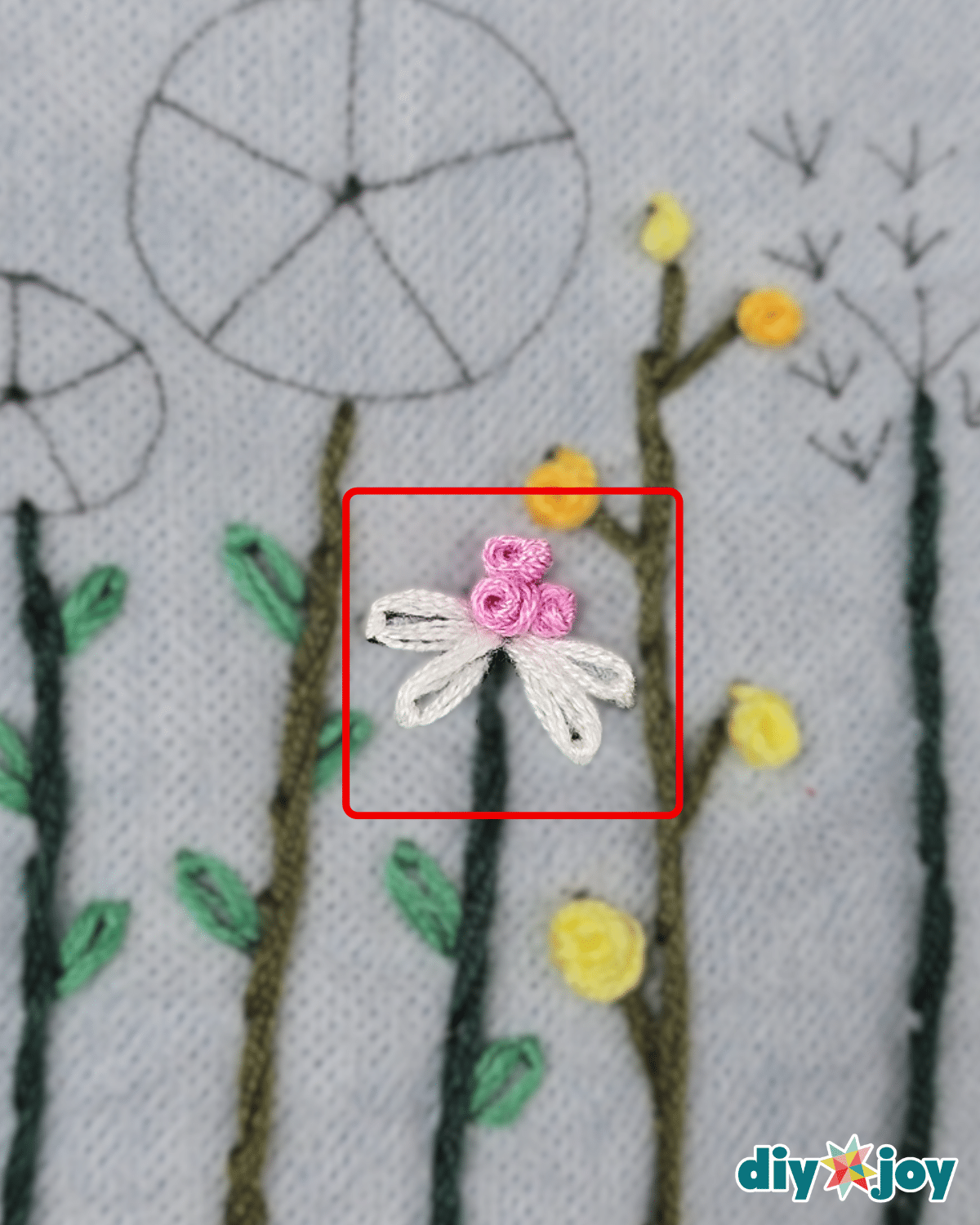 How to Embroider a Denim Leg