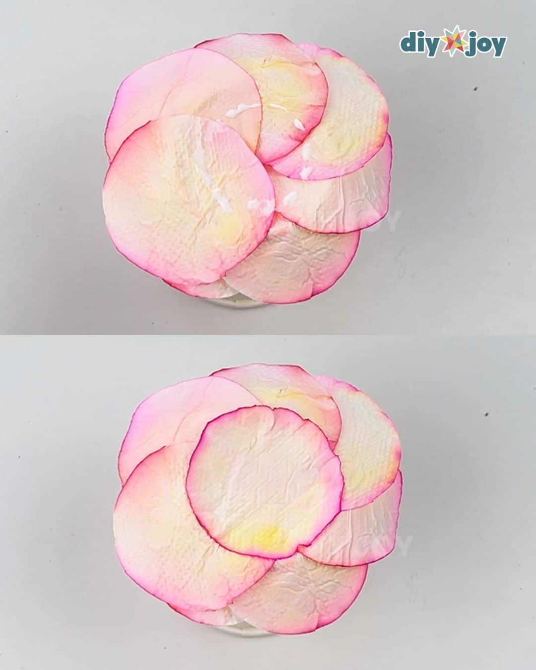 How to make toilet paper roses