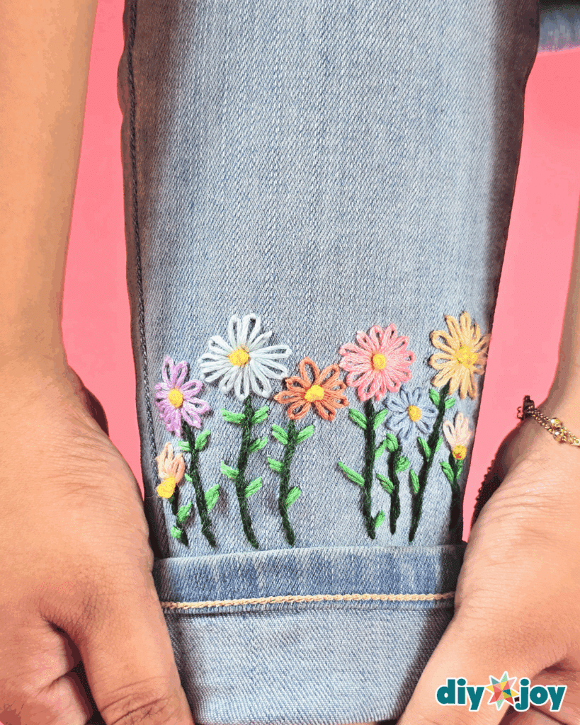 Personalized Jeans Embroidery Tutorial