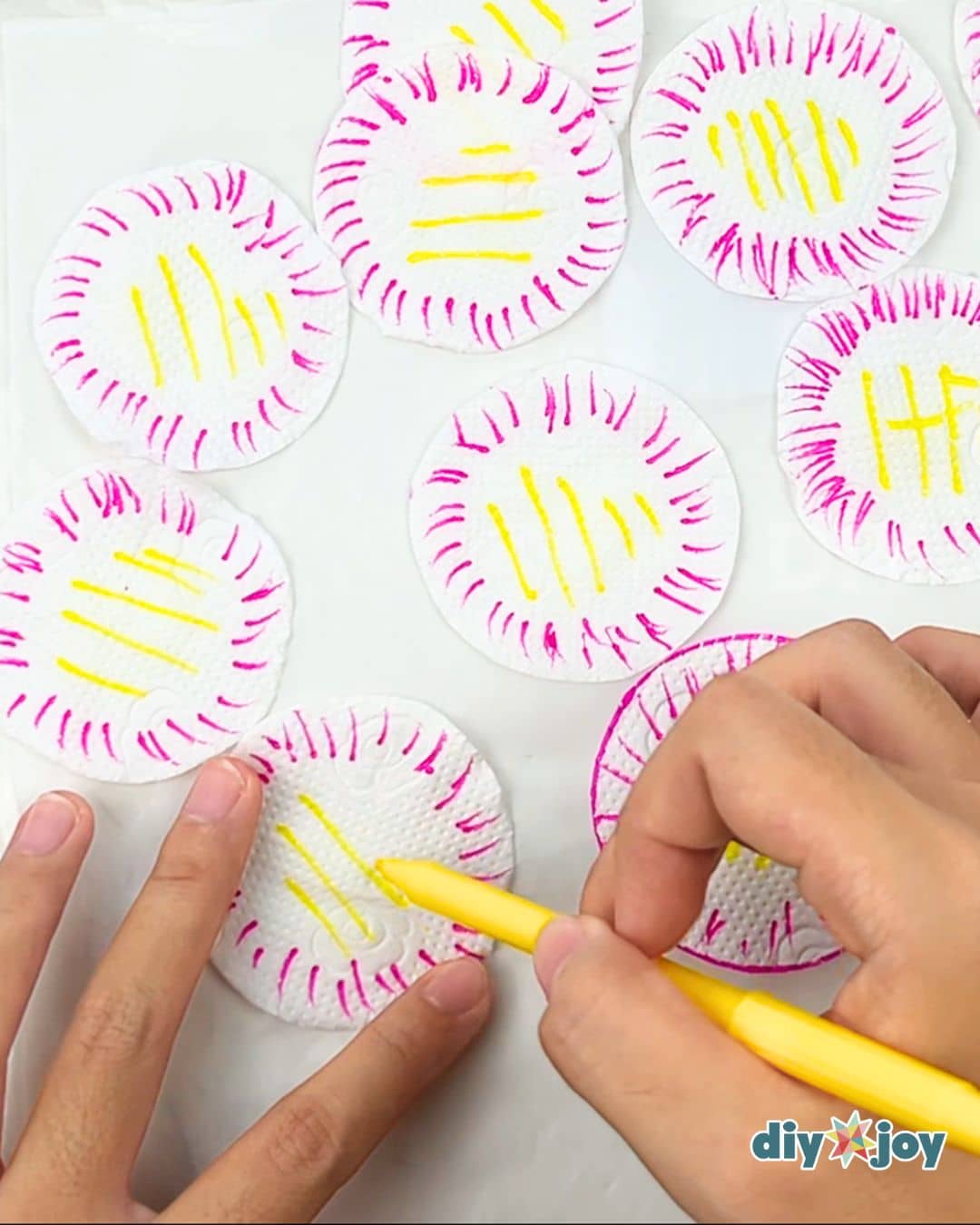 toilet paper art