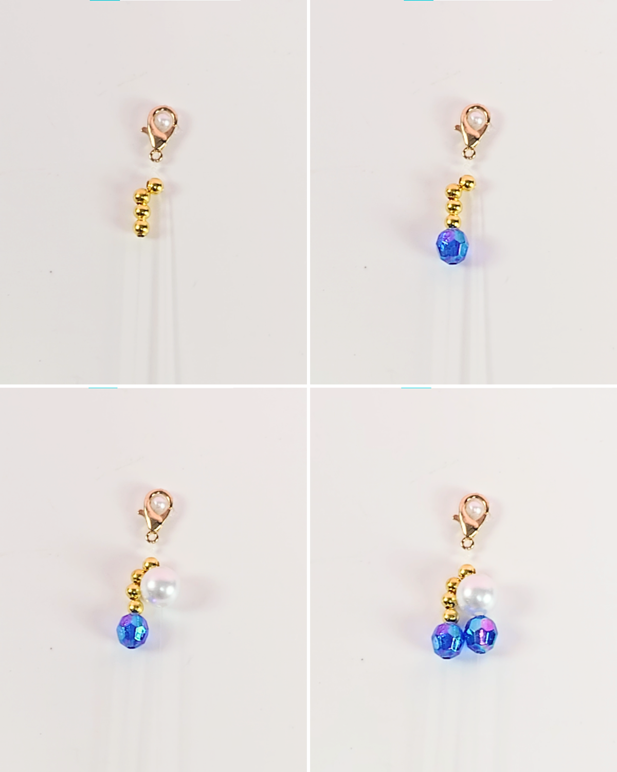 Cute DIY Flower Bead Bracelet