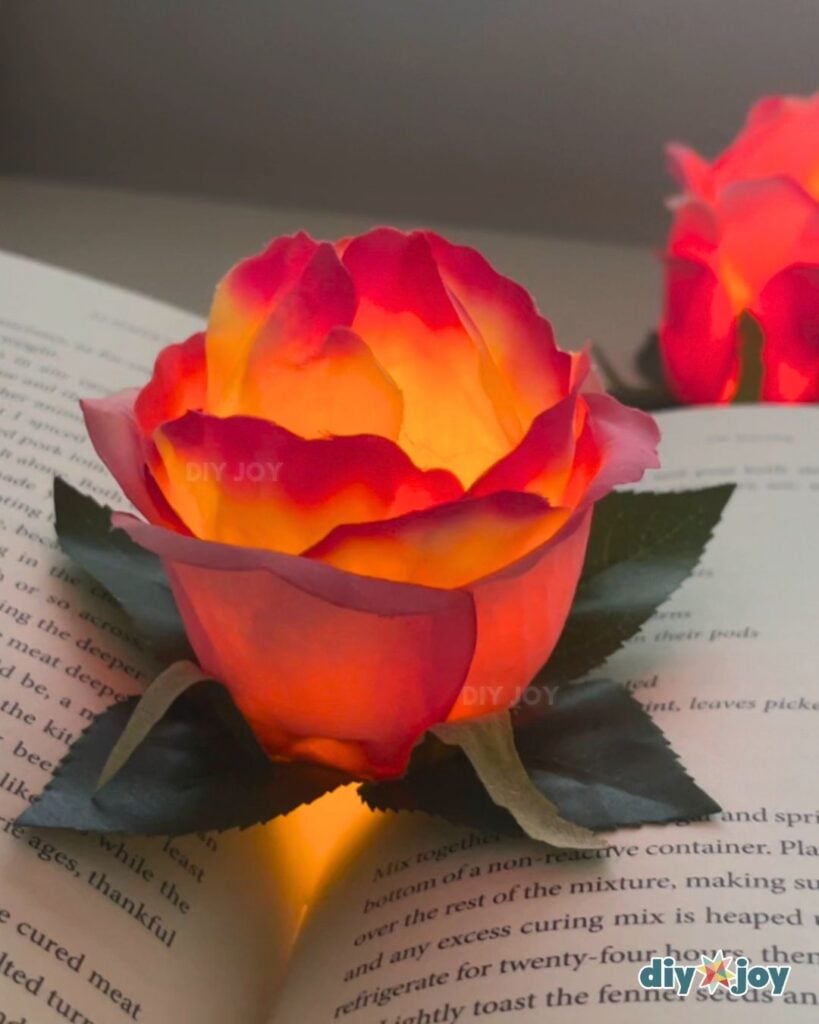 DIY flower lights