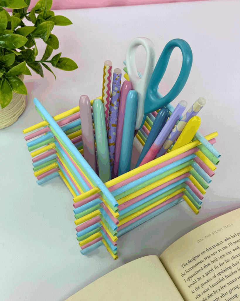 Easy DIY School Pen Holder